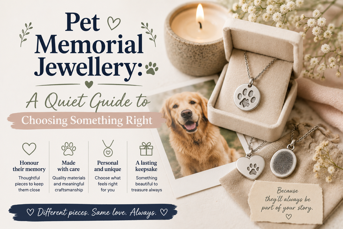 Pet Memorial Jewellery: A Quiet Guide to Choosing Something Right | Tag A Paw