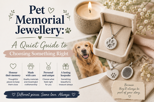 Pet Memorial Jewellery: A Quiet Guide to Choosing Something Right | Tag A Paw