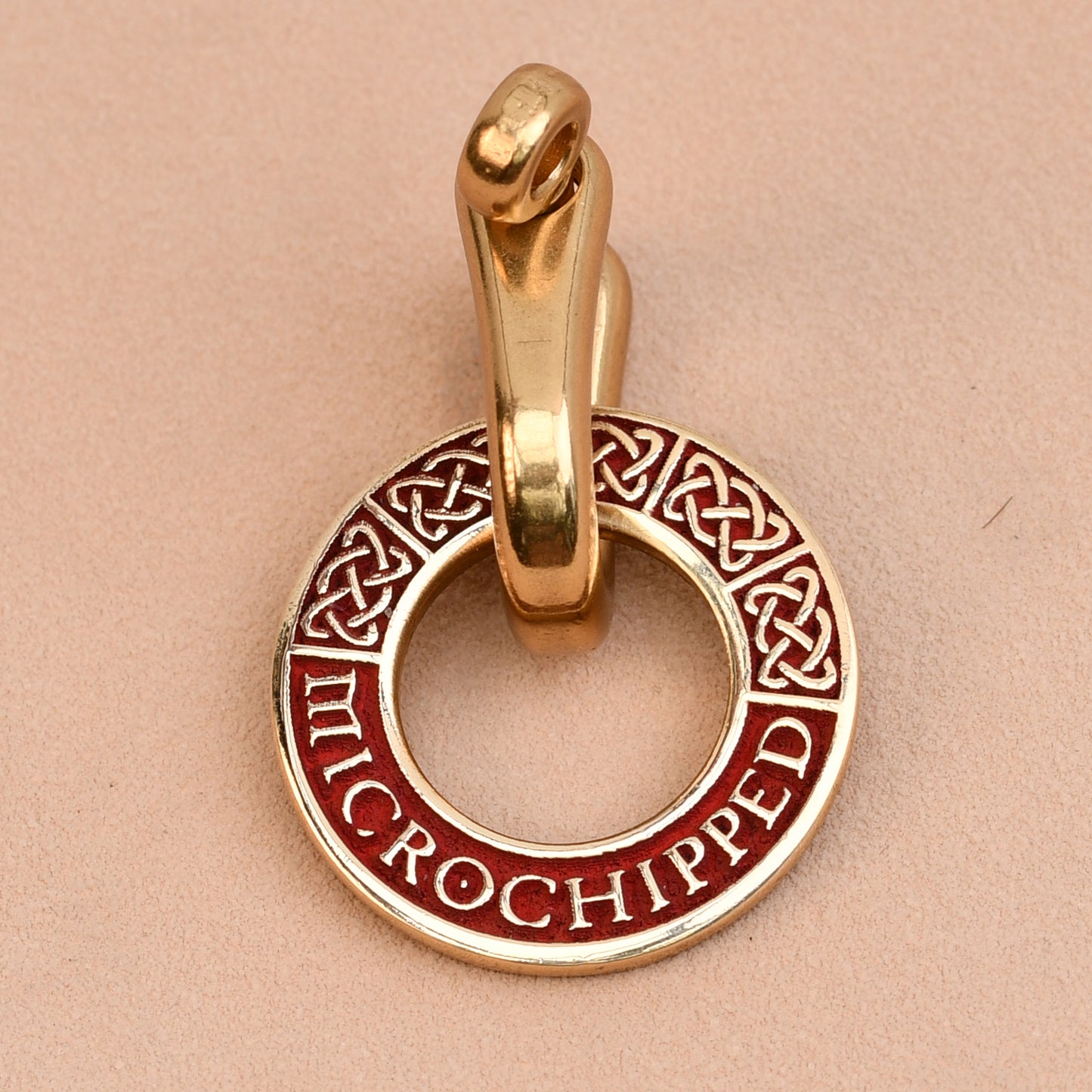 The Protector Tag – Shield Knot Dog Tag