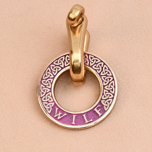 The Eternal Tag – Celtic Knot Dog Tag in Solid Brass