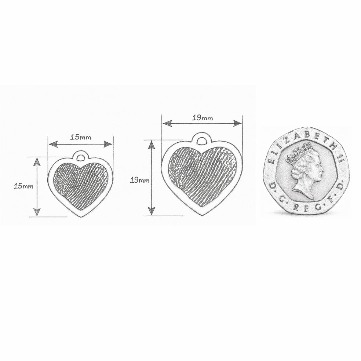 Artisan Fingerprint Heart Bracelet
